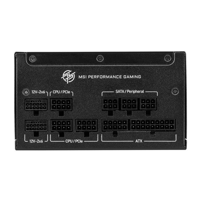 Alimentation - MSI - MPG A1000GS - 1000W - 80PLUS Gold - 100% modulaire