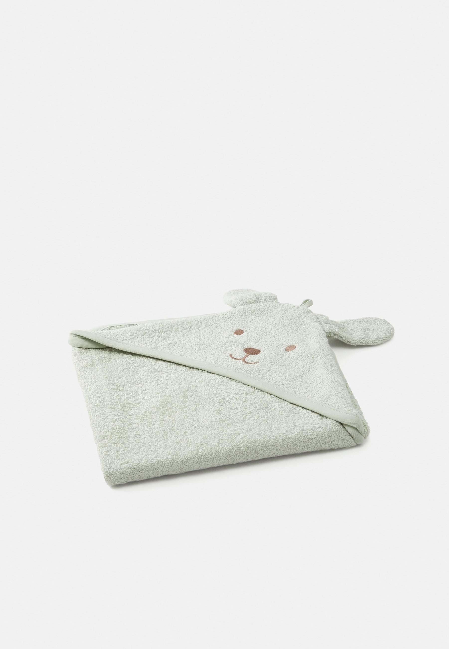 Lindex TOWEL HOOD UNISEX - Ręcznik kąpielowy - jasnozielony