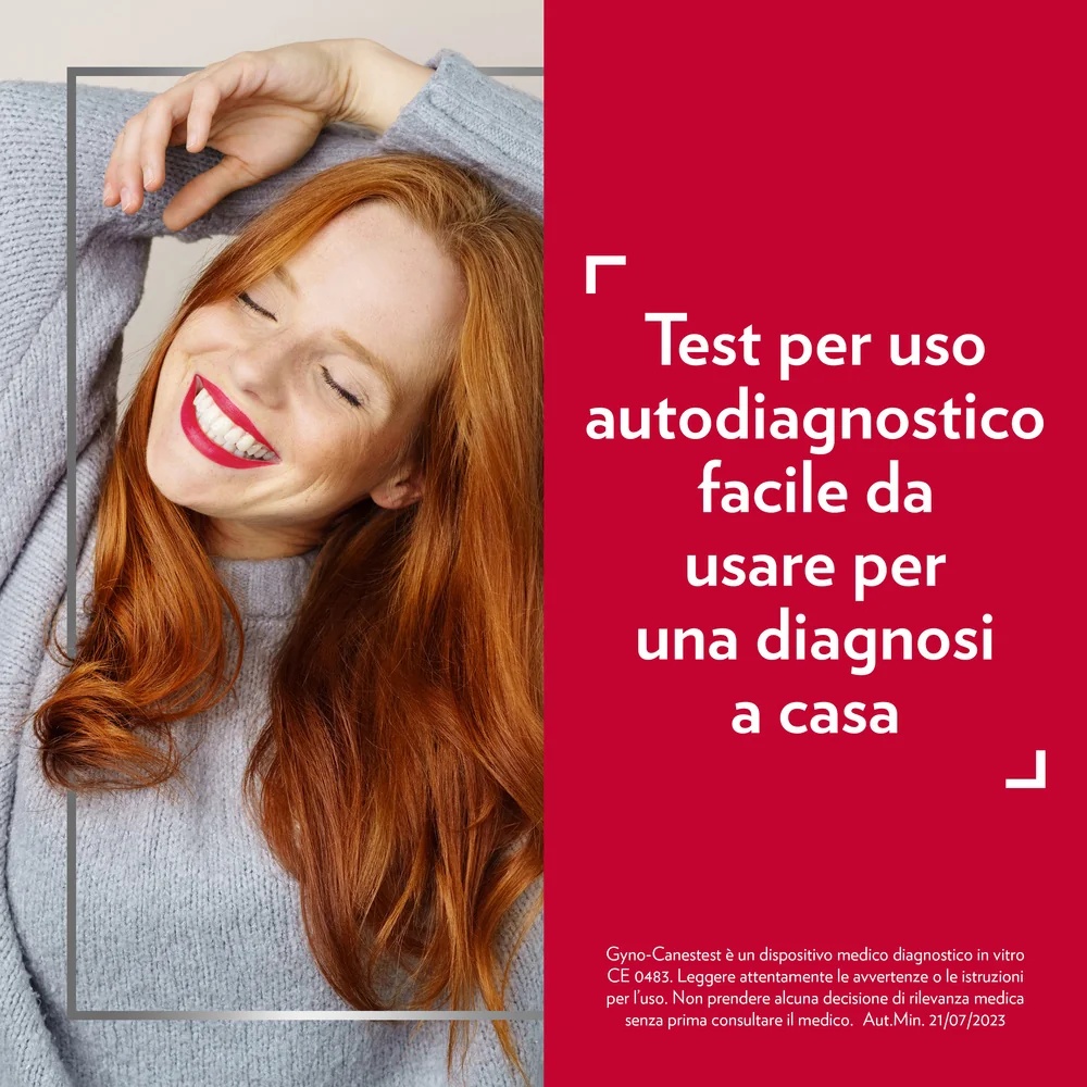 GYNOCANESTEN Hisopo vaginal Gyno-Canestest para el autodiagnóstico de infecciones vaginales