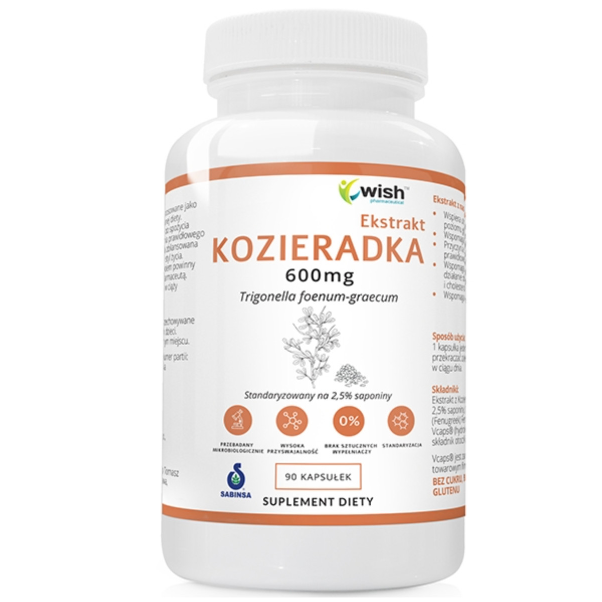 Wish Kozieradka 600 mg