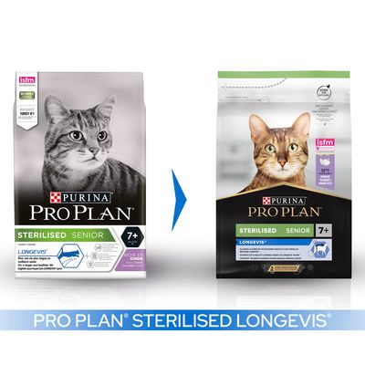 PURINA PRO PLAN Sterilisierte Longevis für Senioren ab 7 Jahren - Türkei