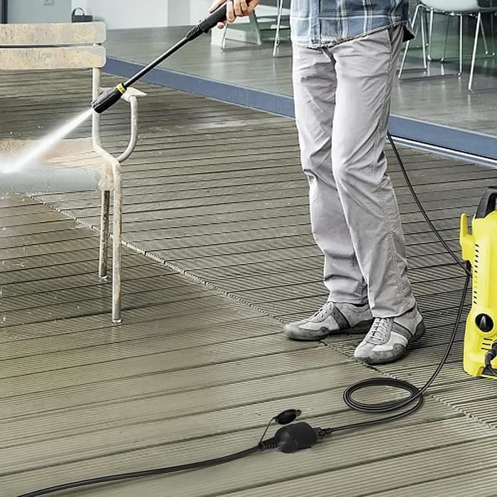 Cable de extensión - AUFUN - 30 m - 3500 W - 230 V - Resistente al agua y robusto
