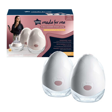 Tommee Tippee Made For Me Dubbel Bärbar Bröstpump 1 st 1 st