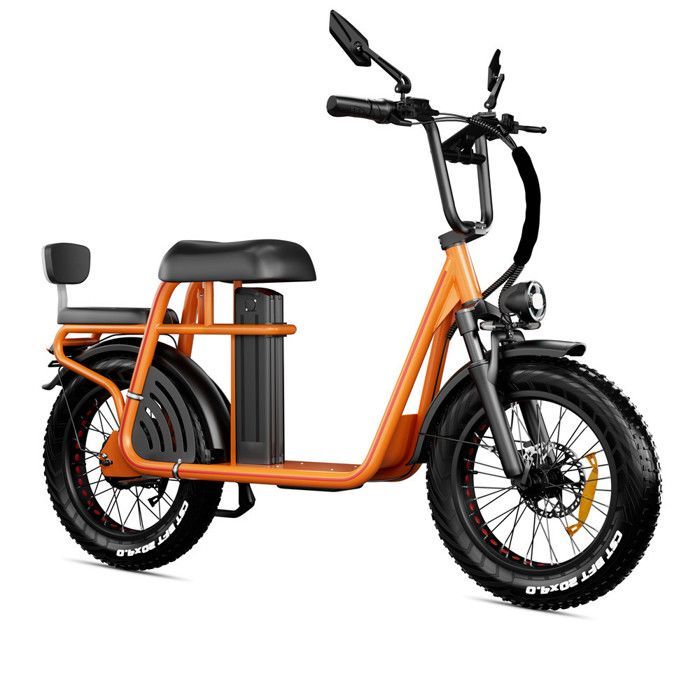 Patinete eléctrico Drvetion ET20 con freno hidráulico, 750 W, 48 V, 20 x 4,0