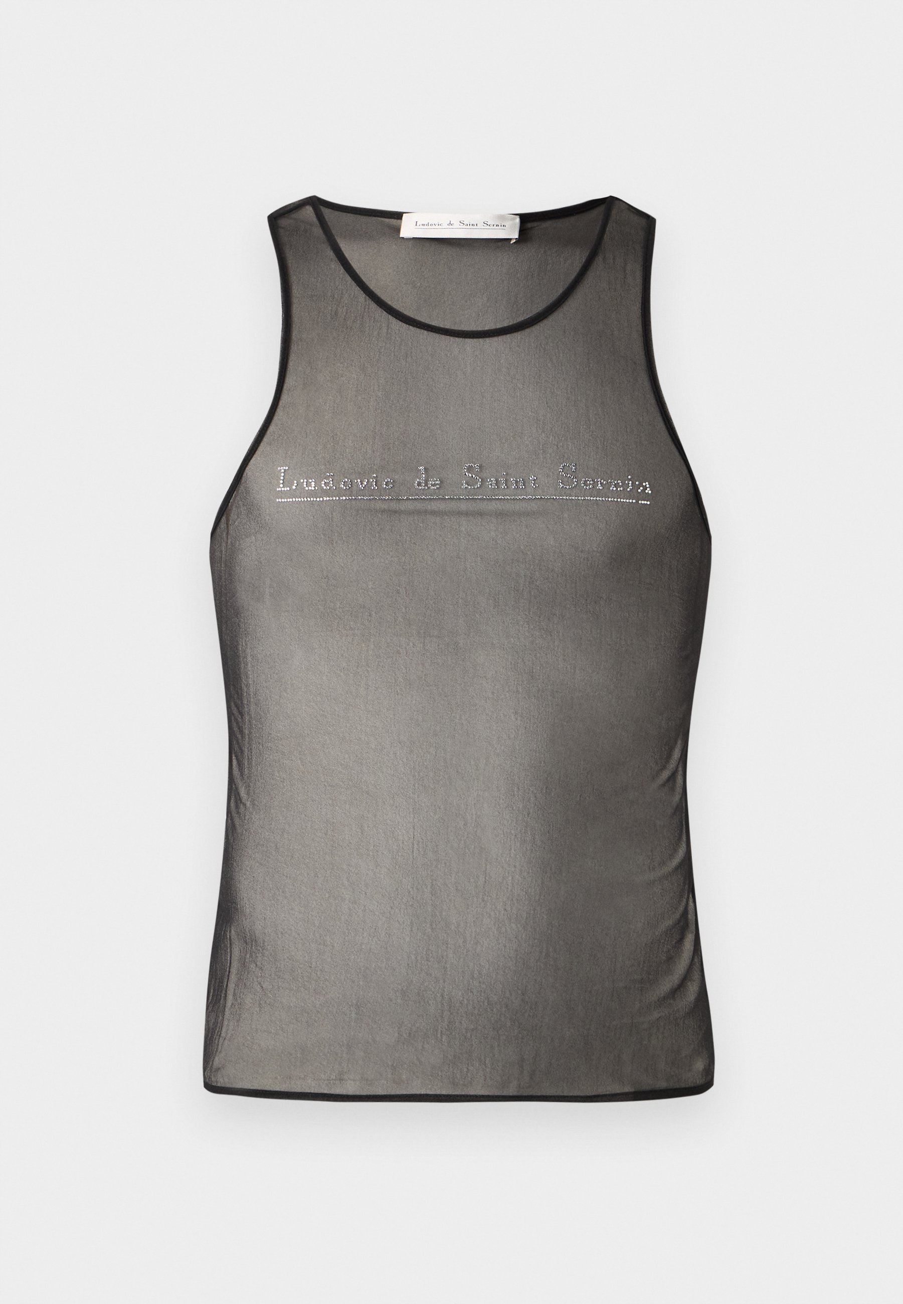 Ludovic de Saint Sernin LOGO TANK UNISEX - Top - black