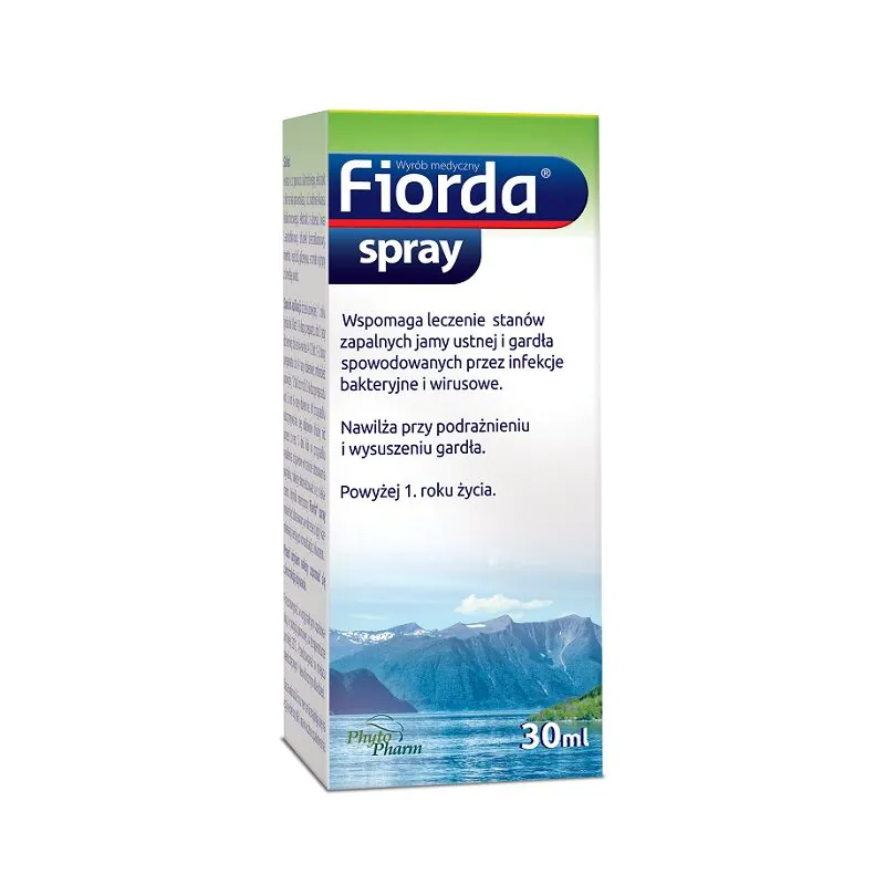 Fiorda, Aerozol do gardła