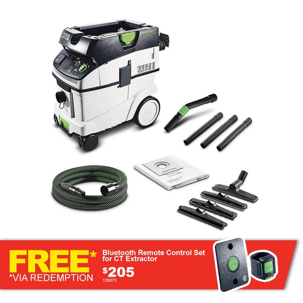 Extrator de pó FESTOOL 36L M-Class CTM 576741