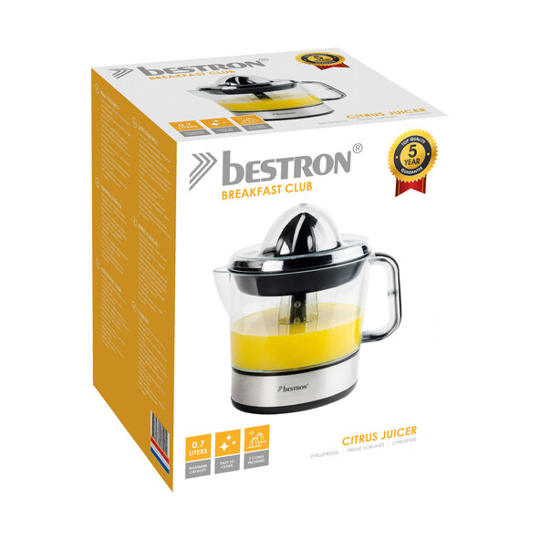 Citrus juicer, 0.7 l, silver