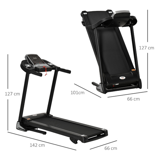 Homcom A90-250v91 Laufband und Gehhilfe