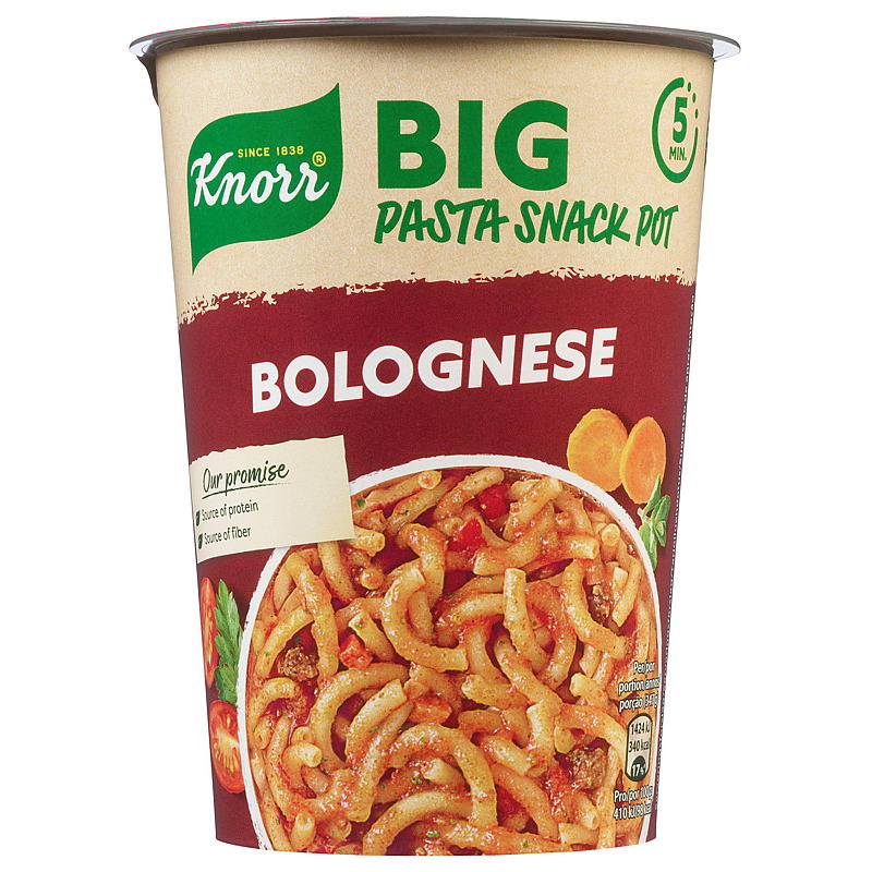 Confezione di snack Knorr Bolognese da 88 g Knorr
