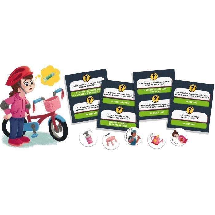 Résolution des problèmes - Jeu de Plateau - LIFE SKILLS - Plateau illustré
