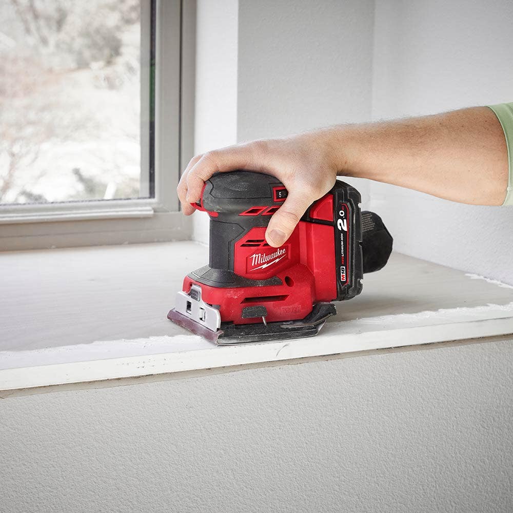 MILWAUKEE 18V 1/4 Blechschleifer M18BQSS0
