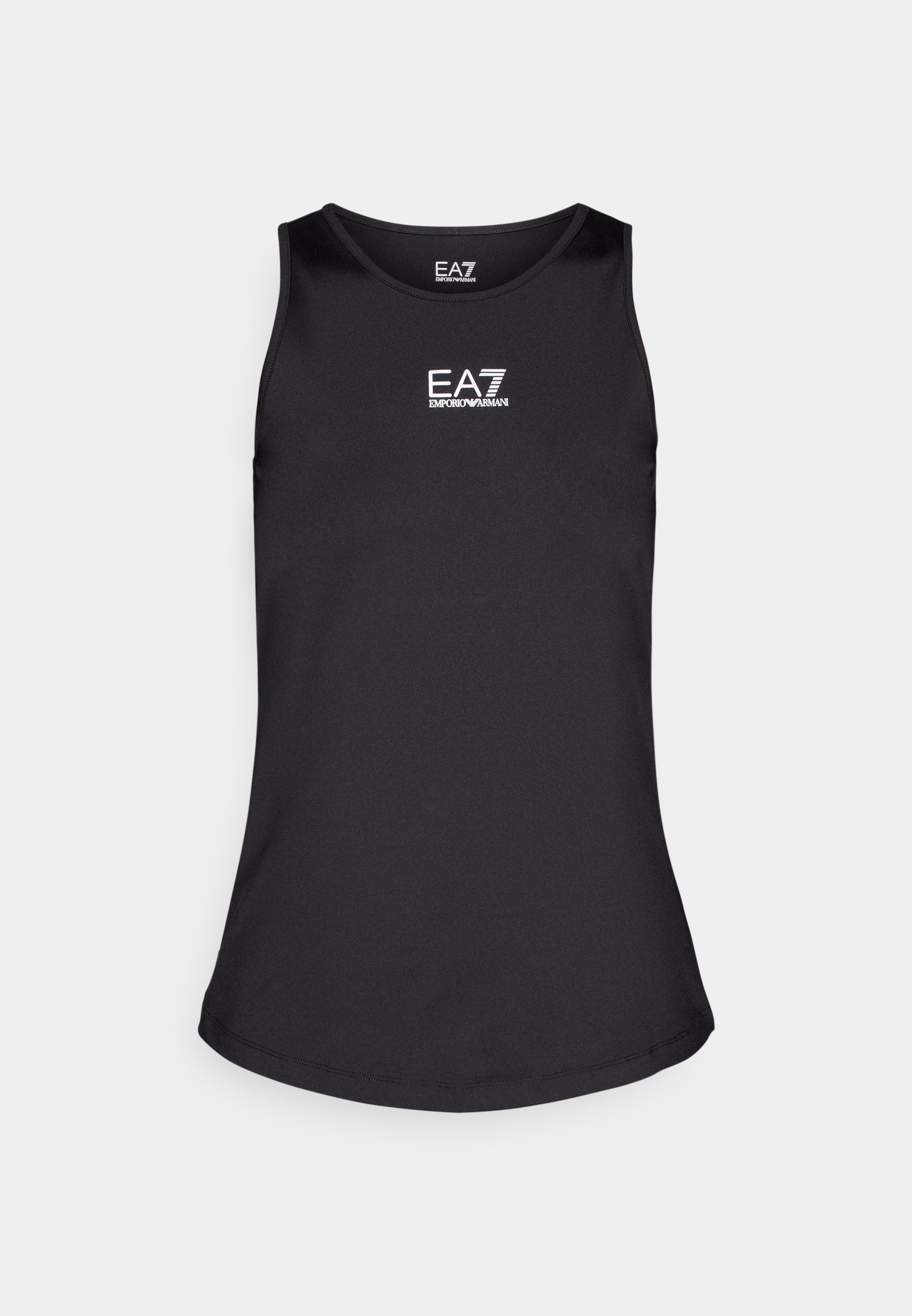 EA7 Emporio Armani TENNIS PRO CLASSIC TANK - Haut - Noir magnifique