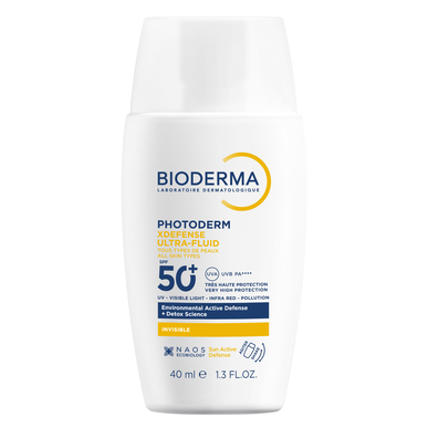 Bioderma Photoderm X-Defense SPF50 -aurinkovoide kasvoille UVA- ja UVB-suojalla 40 ml 40 ml
