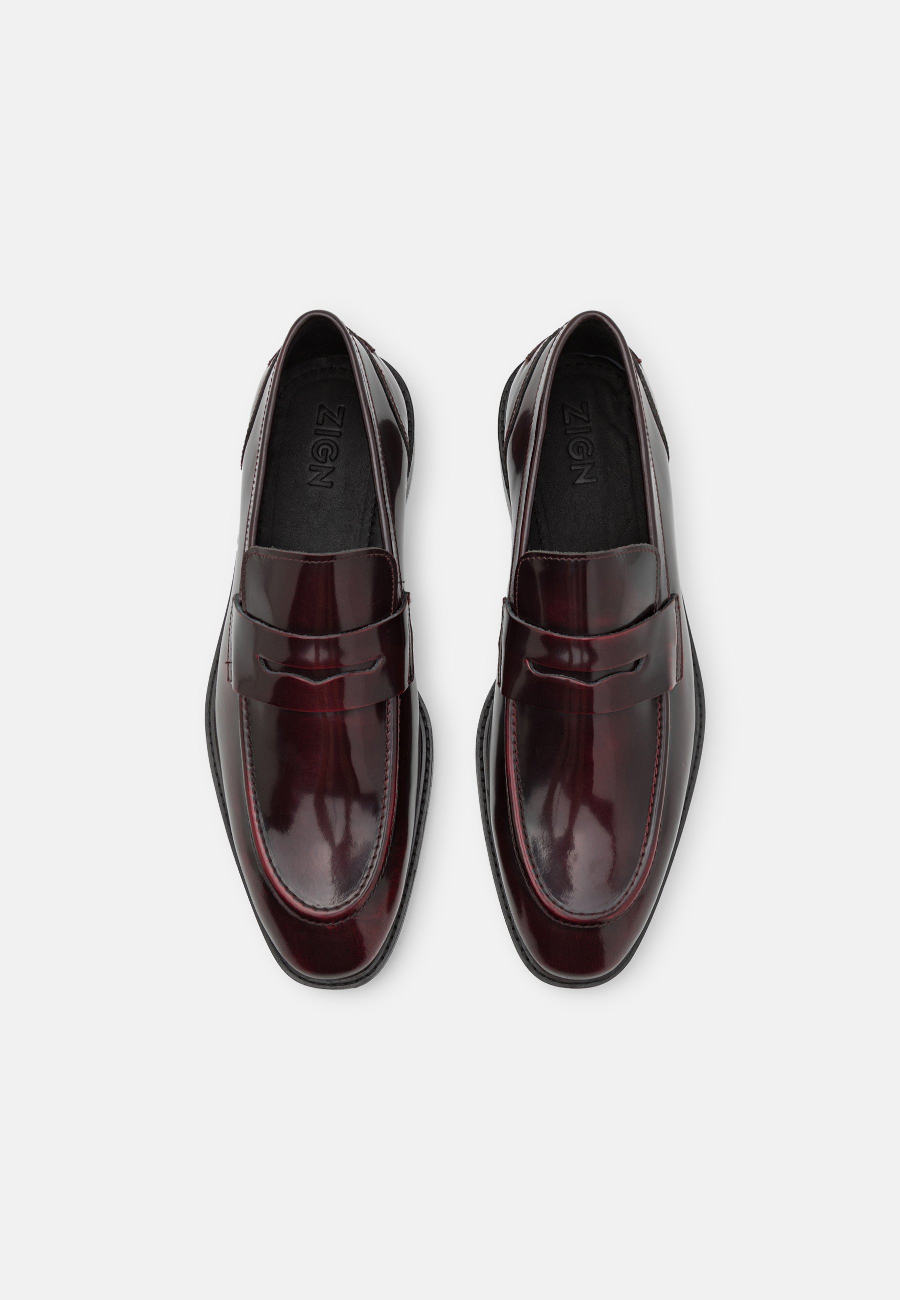 Zign LEATHER - Slip-on - bordeaux