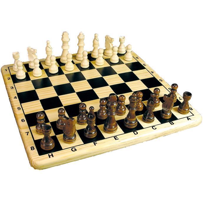 Houten schaakspel - Klassieke en strategische bordspellen - Tactiek