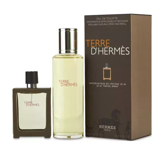 Hermès Terre d’Hermès woda toaletowa spray 30 ml   refill 125 ml