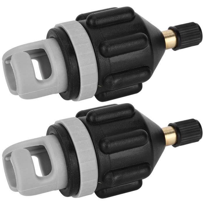 Bomba de aire VVIKIZY para tablas de surf y paddle surf - 2 piezas - Negra