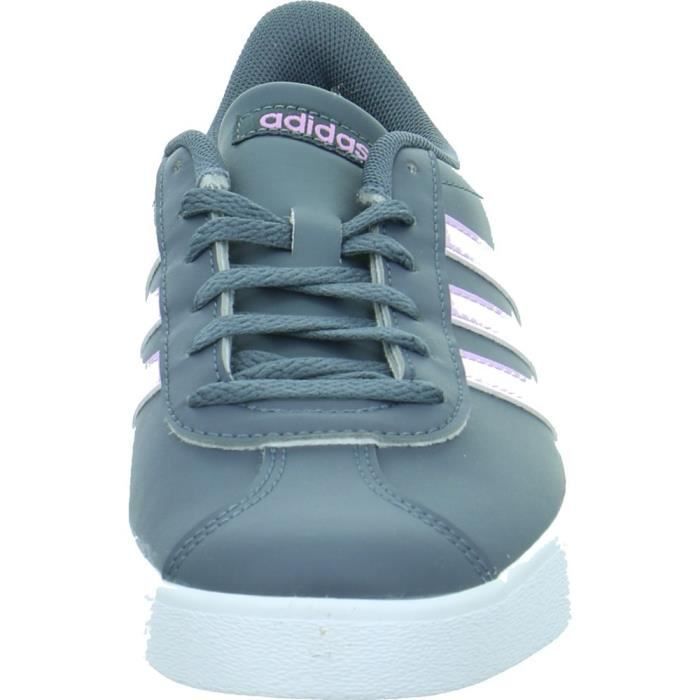 Scarpe - ADIDAS - VL Court 20 - Grigio - Adulto - Sintetico - Lacci