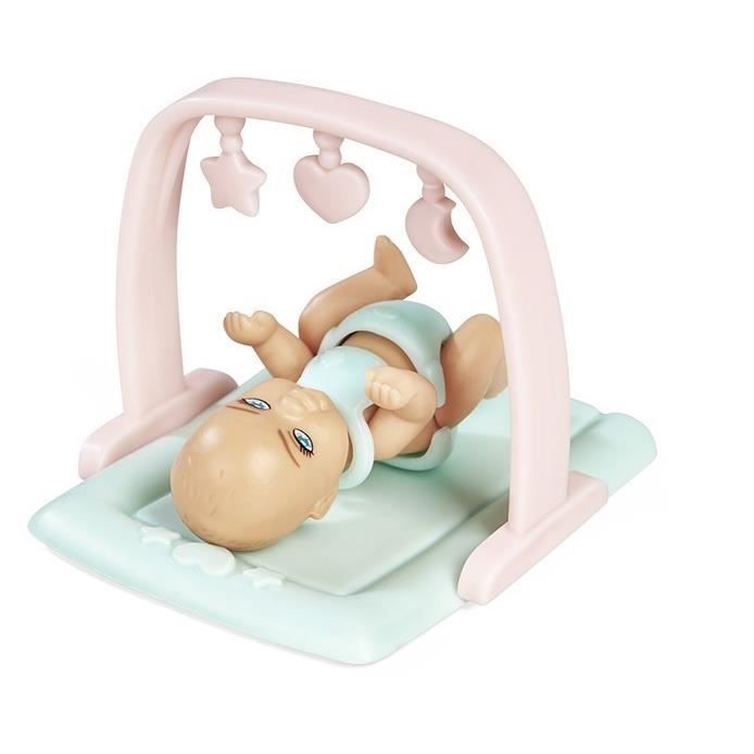 Smoby - Steffi Love - Futura mamma - Bambola alla moda incinta (29 cm) - Accessori per neonati - Pulsante per far crescere la pancia