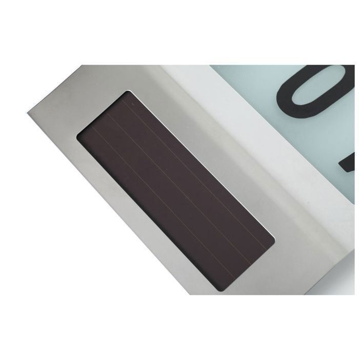 Lámpara solar LED - Maclean - MCE172 - Acero inoxidable - 18x3x20 cm - Jardín exterior