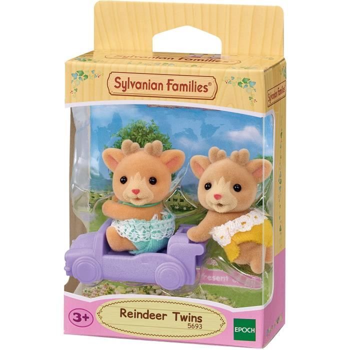 Bambola - SYLVANIAN FAMILIES - I gemelli renna - Bianca - Unisex - 5693