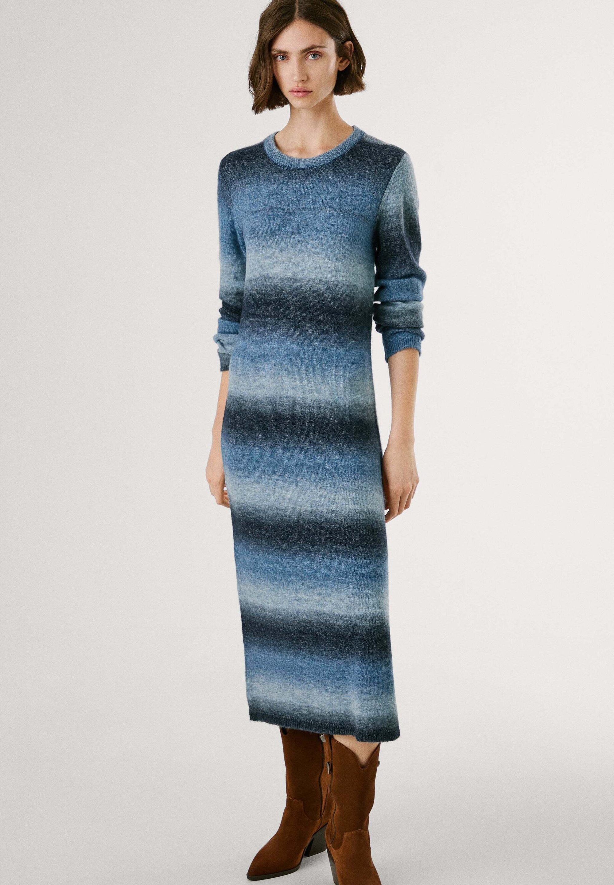 Robe-pull Pepe Jeans COLOMBE - Bleu Dulwich
