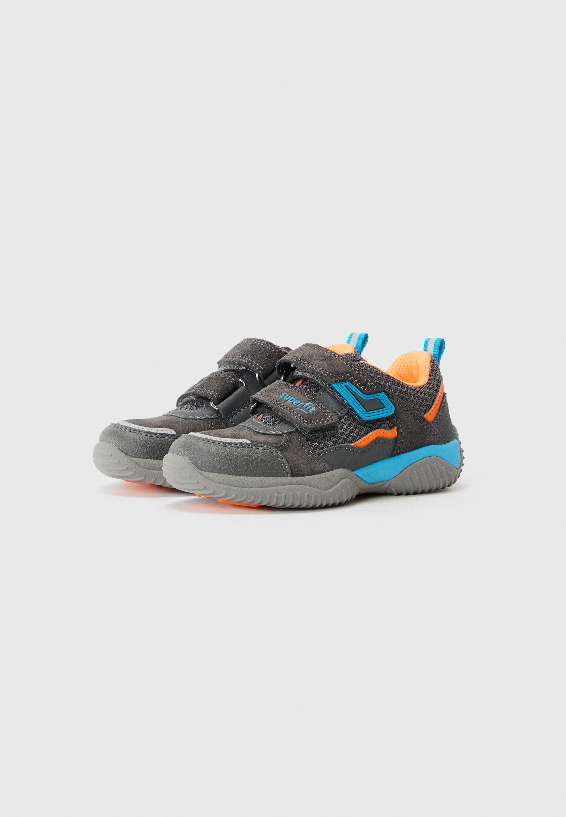 Superfit STORM - Trainers - grijs/oranje