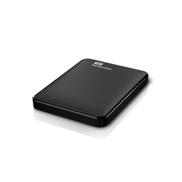 Externe harde schijf - WESTERN DIGITAL - Elements - 4TB - USB 3.0 - 2,5 inch - Zwart
