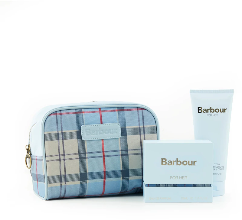 Conjunto de presente Barbour Coastal For Her Essentials para mulheres