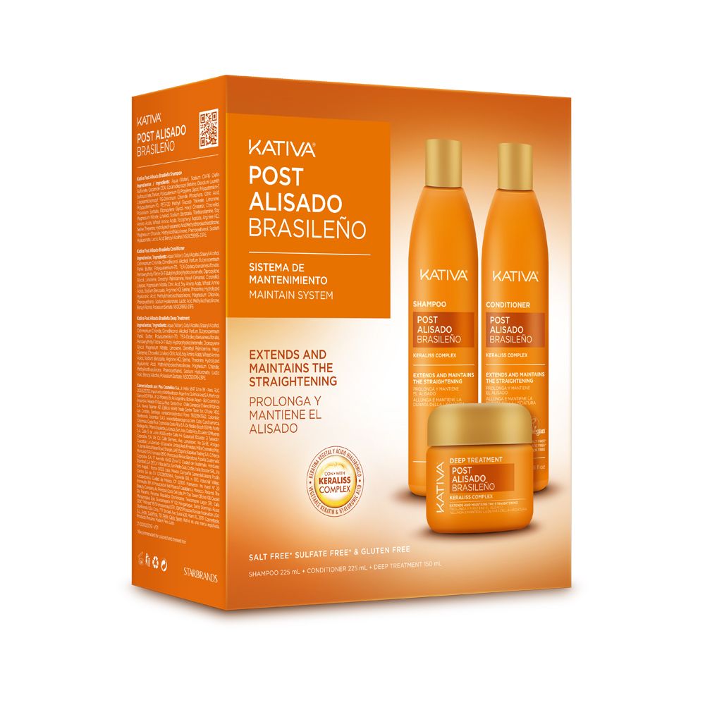 Brazilsko ravnanje las, paket za vzdrževanje, sistem za šampon in balzam Frizerski tretmaji