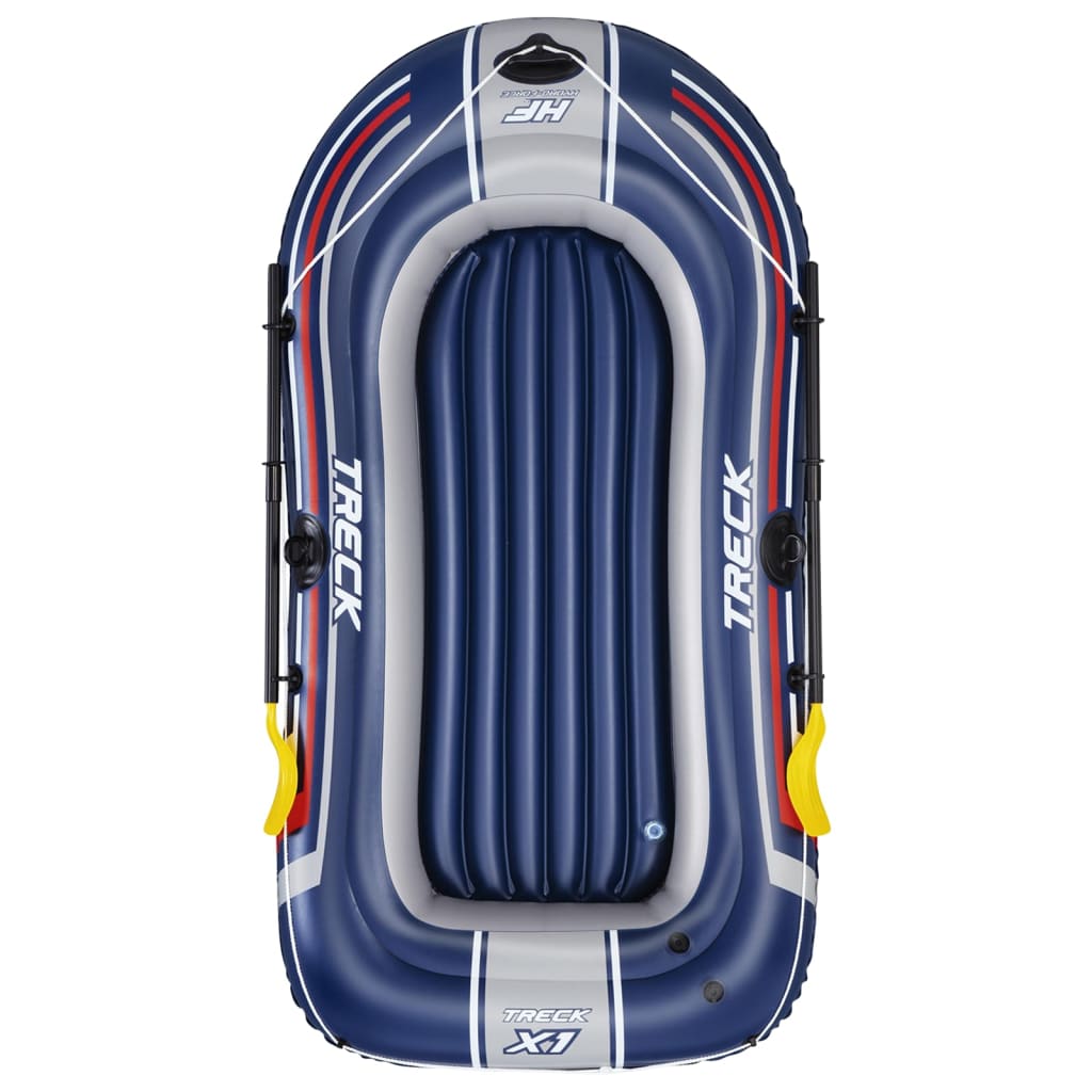 Bestway Hydro-force Inflatable Boat with Oars and Pump (Blue)