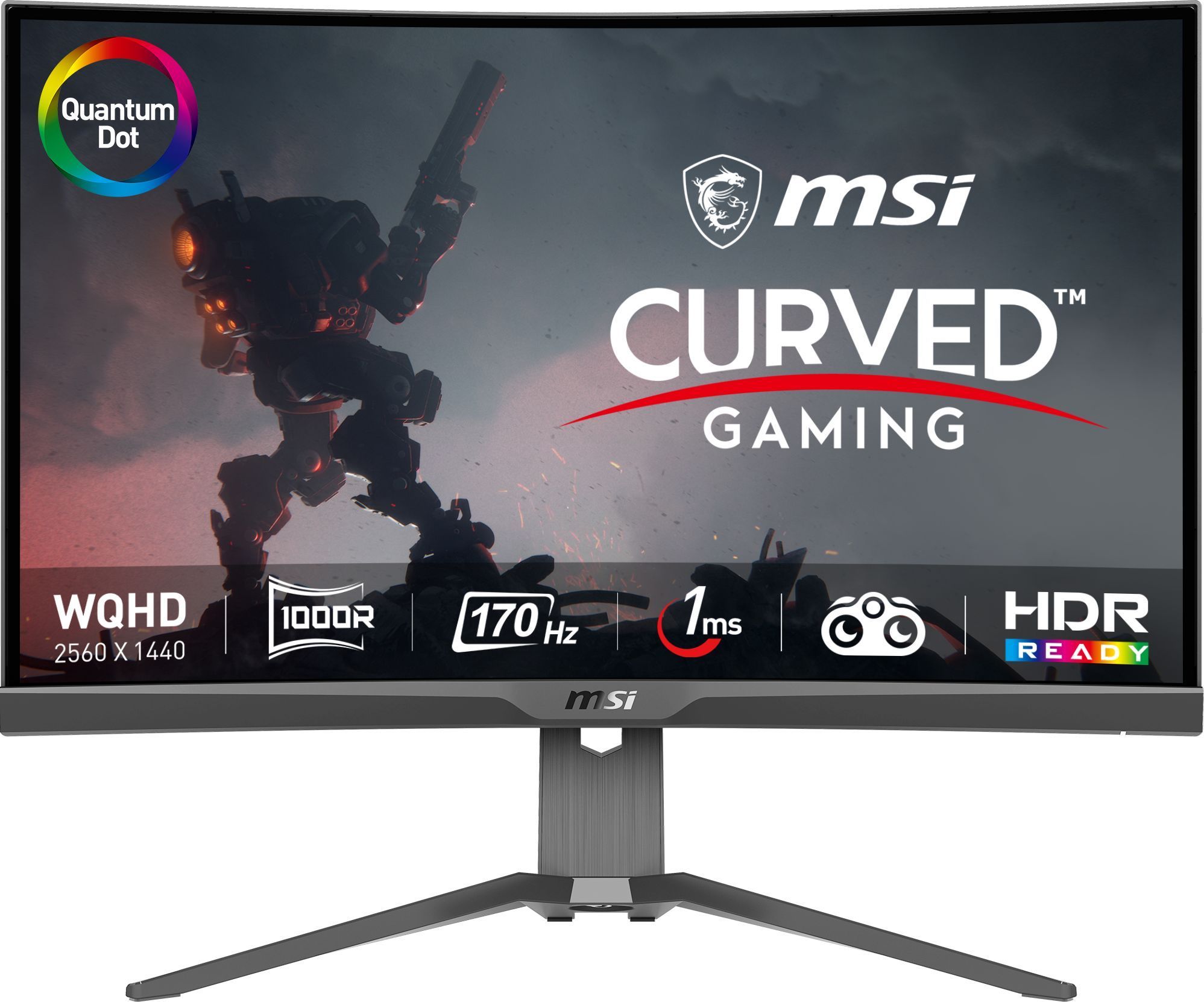 Buet gamingskærm - MSI - 27