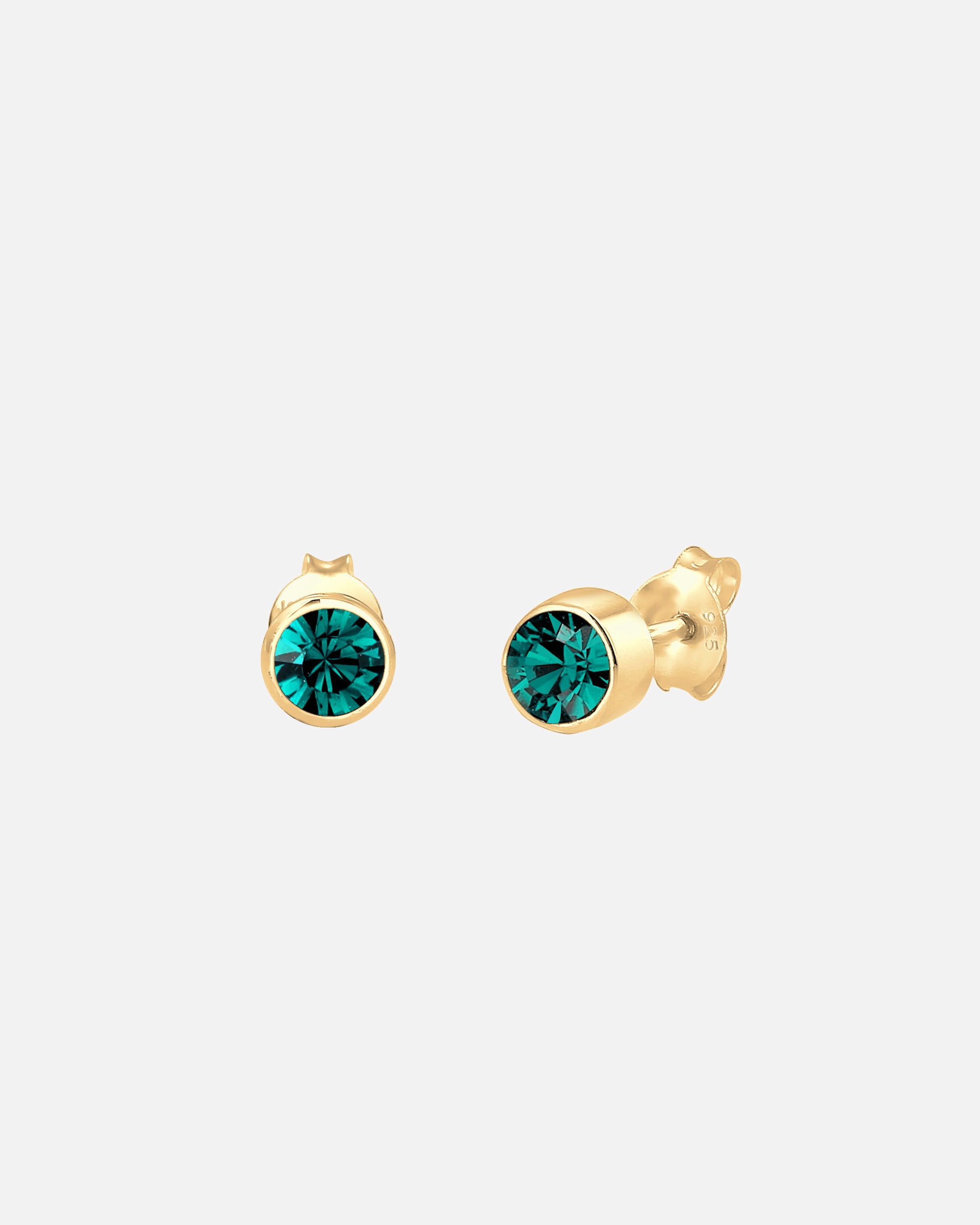 Elli Base Filigrane Cristal Boucles d'oreilles Femme - (925/1000) Argent