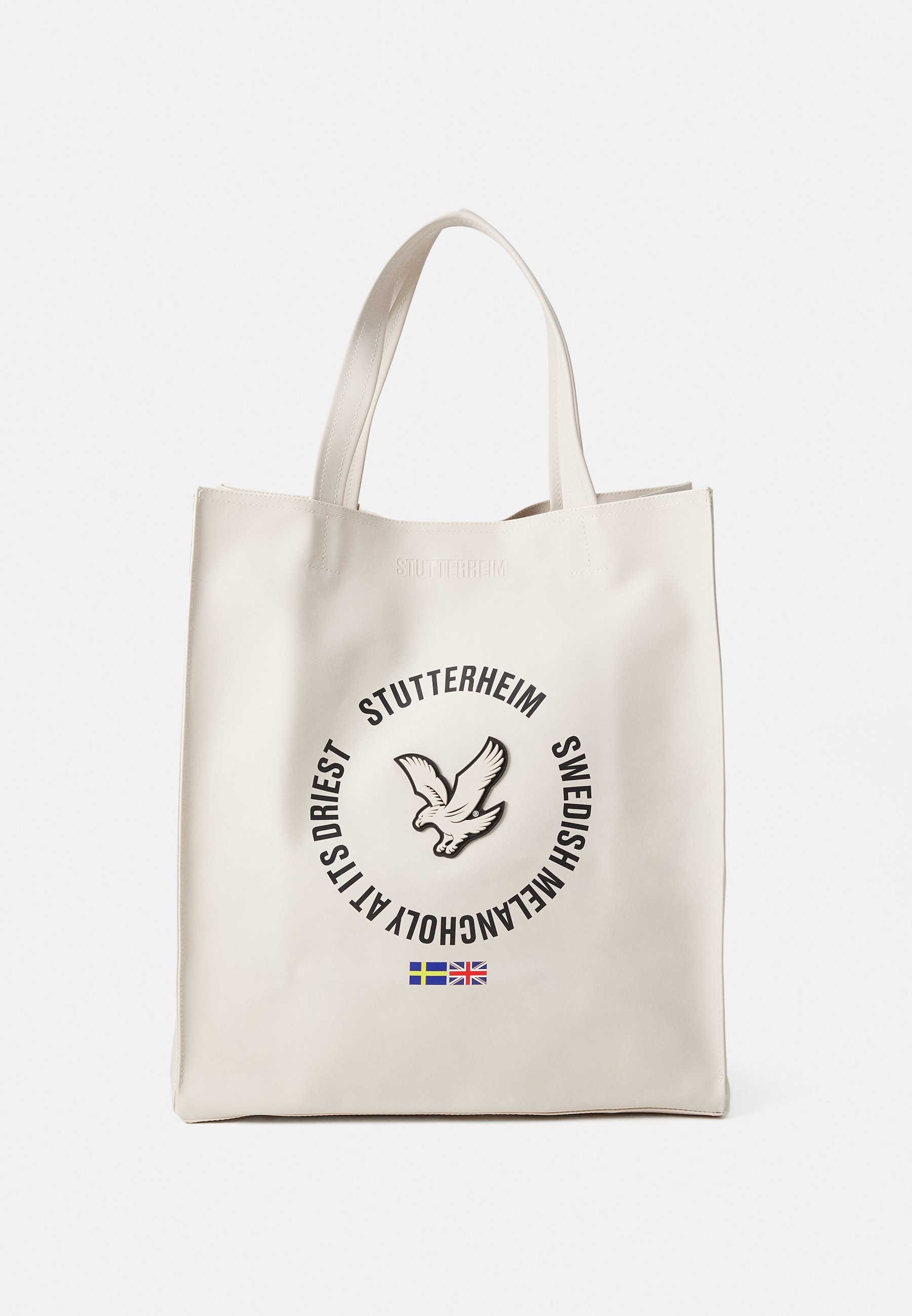 Stutterheim STUTTERHEIM X LYLE & SCOTT BAG UNISEX - Borsa tote - sabbia chiara