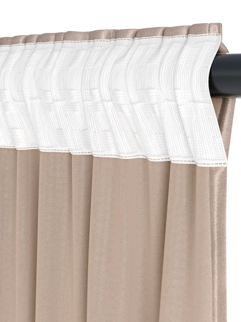 AUSTRA AUSTRA aksominė užuolaida 1x140x300cm tamsiai pilka spalva