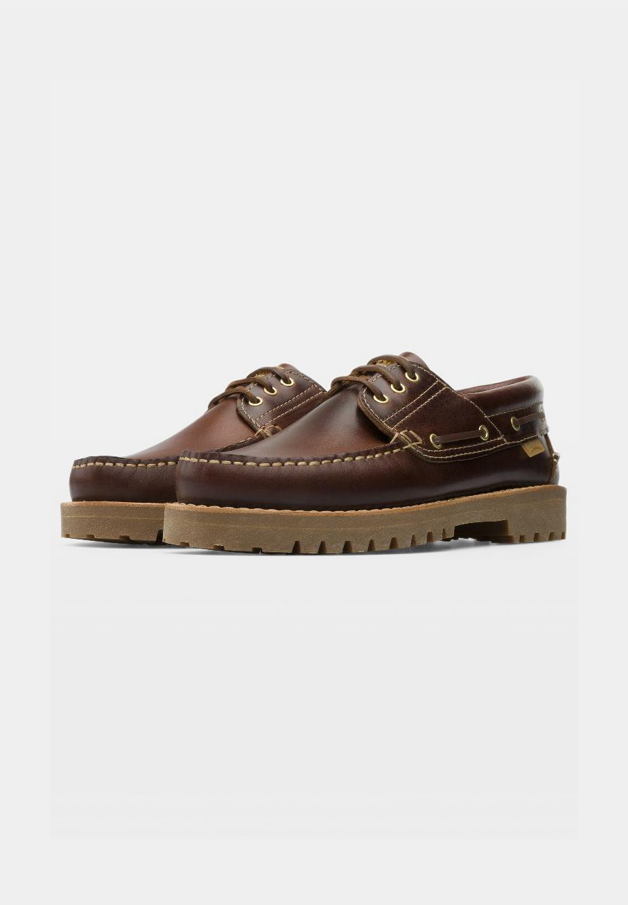 Camper NAUTICO - Buty żeglarskie - brązowe