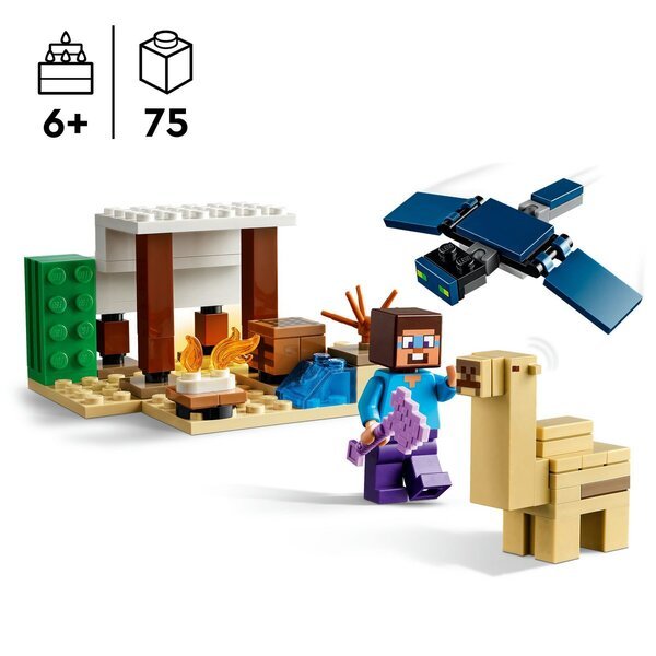 LEGO Minecraft 21251 Stevova puščavska ekspedicija