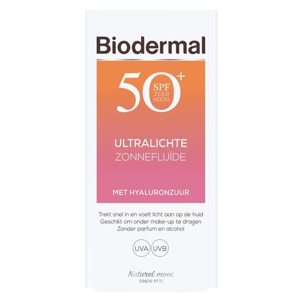 Biodermal ultralagani fluid za sunčanje SPF50+ s hijaluronskom kiselinom 40ml
