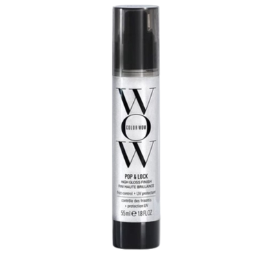Color Wow Pop & Lock -kiiltävä viimeistely, pörröisyyden ja UV-suojan säätö 55 ml