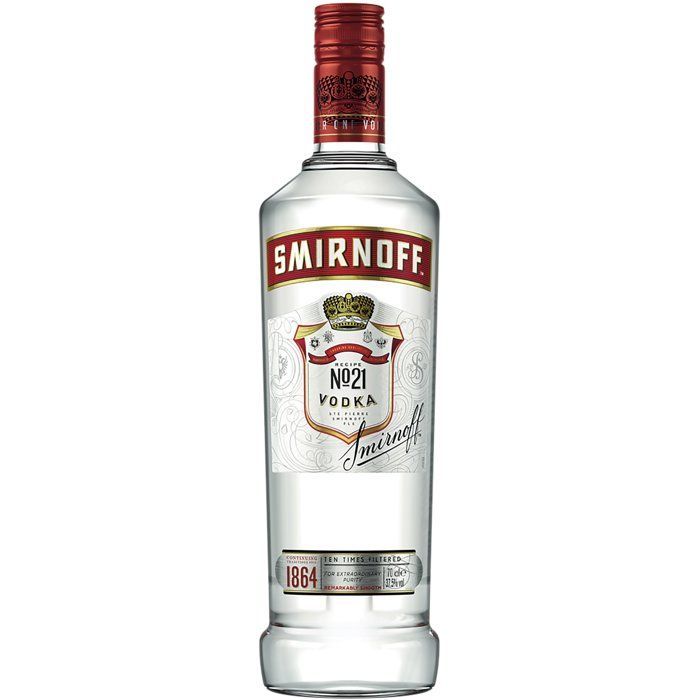 Smirnoff - N°21 - Classic Vodka - 37.5% Vol. - 70cl