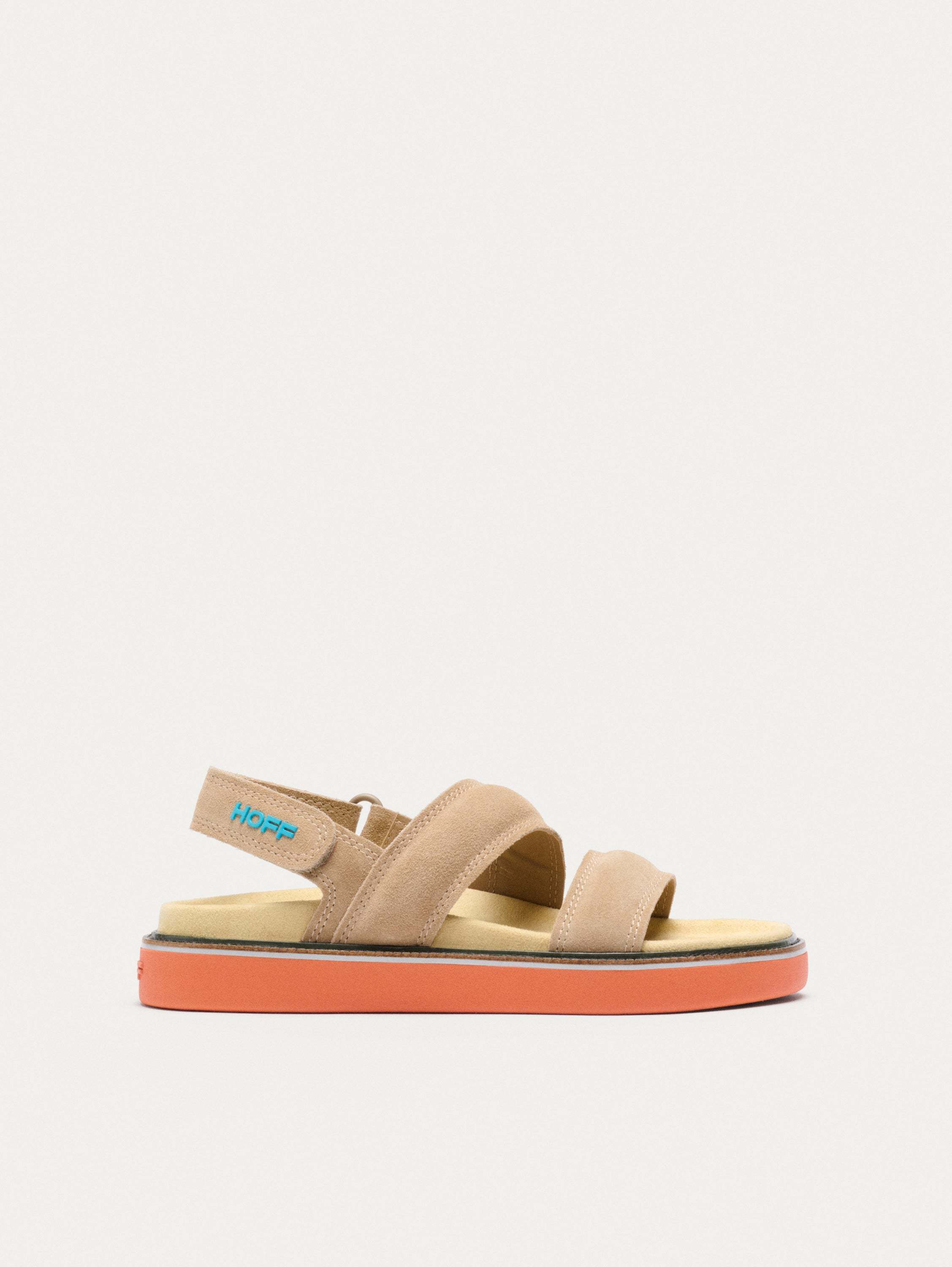 SANDALIA PIEL ROAD CAMEL