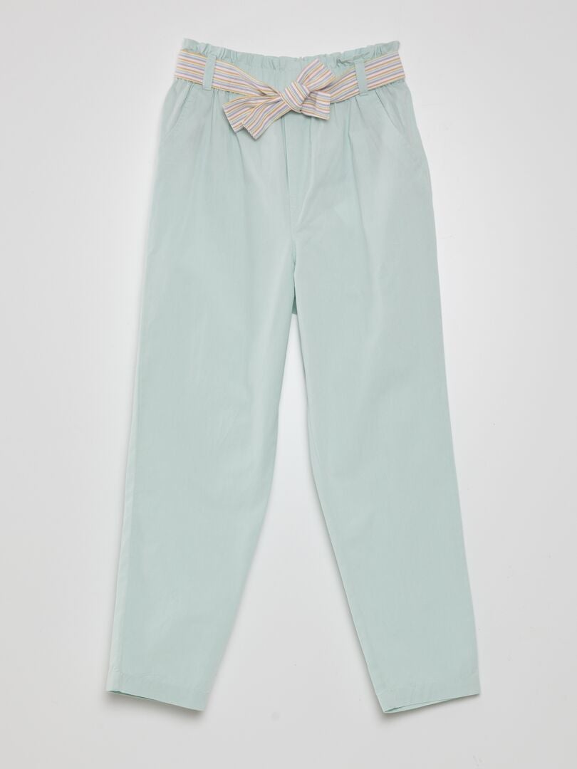 Calça Carrot Fit - BRANCA