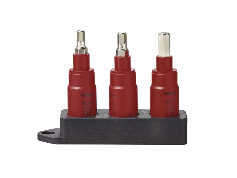 Conjunto de chave de catraca, soquetes e bits PARKSIDE®