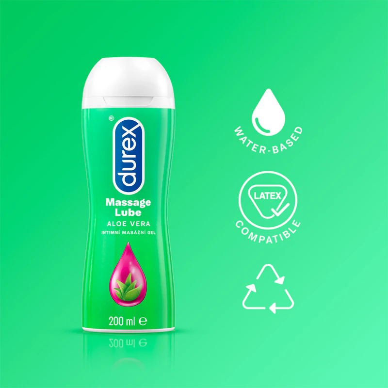 Durex Aloë Vera Massagegel voor de intieme zone