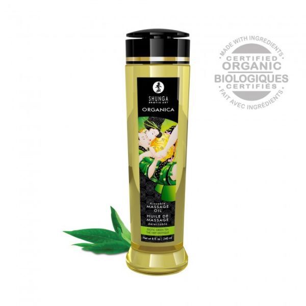 Shunga Naturlig Massageolie Organisk