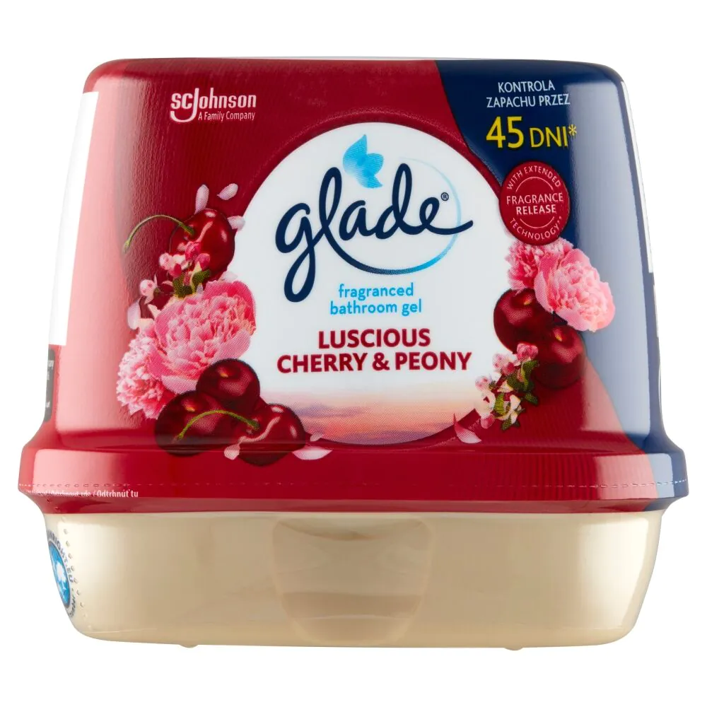 Glade Zapachowy Żel do łazienki Luscious Cherry & Peony