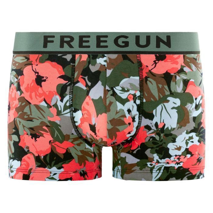 Cuecas Boxer Masculinas Freegun - Verde (Pacote com 3)