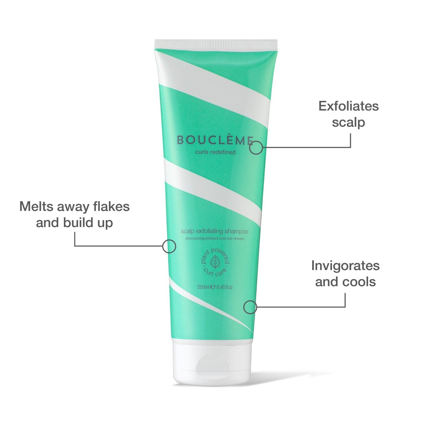 Bouclème Kopfhaut šveičiamasis šampūnas - 100 ml