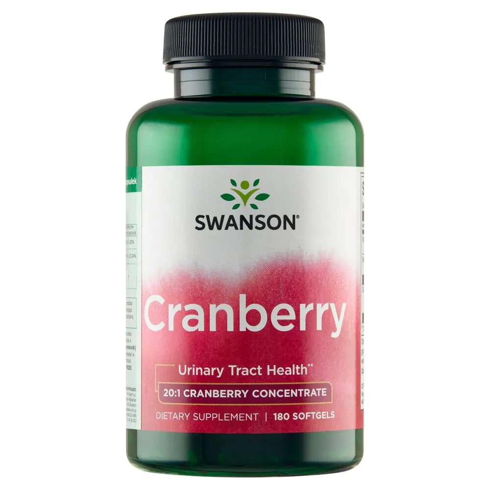 Swanson Żurawina 40mg Kapsułki